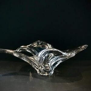 Product Image for  Signed Art Vannes Sculptural Crystal Centerpiece – France, Mid-Century