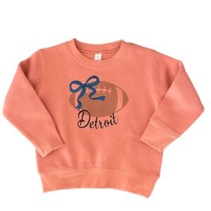 Product Image for  Lions Bow Football Crewneck Sweatshirt