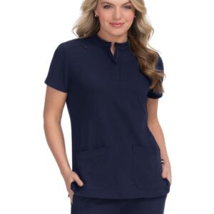 Product Image for KOI Next Gen Driven Women S 4-Pocket Mandarin Collar Scrub Top 1081