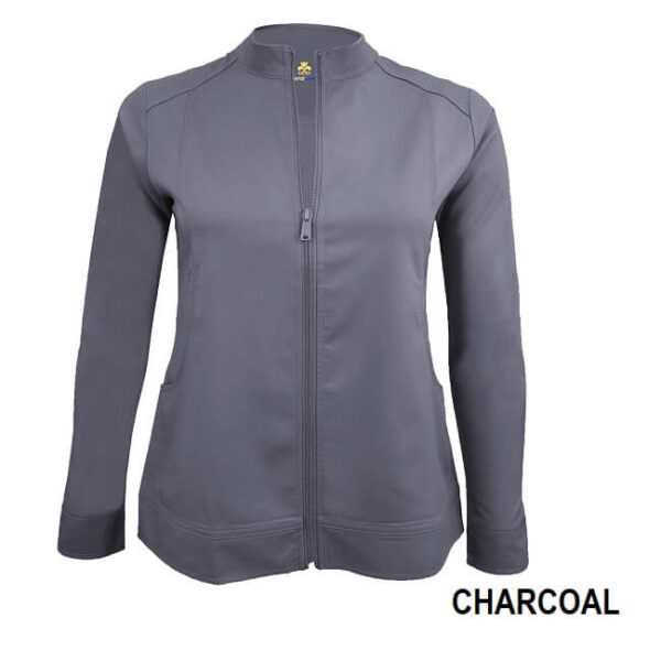 Product Image for  Natural Uniforms Women’s Ultra Soft Stretch Zip Up Scrub Jacket