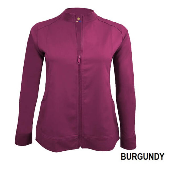 Product Image for  Natural Uniforms Women’s Ultra Soft Stretch Zip Up Scrub Jacket