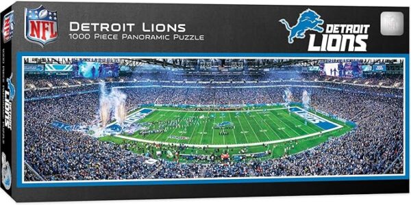 Product Image for  Detroit Lions Panoramic View 1000 Piece Puzzle