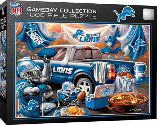 Product Image for  Detroit Lions Game Day Puzzle 1000 Pieces