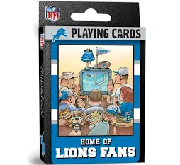 Product Image for  Detroit Lions Fan Deck Playing Cards