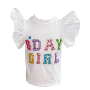 Product Image for  Birthday Girl Gem Ruffle Shirt