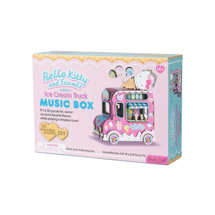 Product Image for  Hello Kitty Ice Cream Truck Music Box