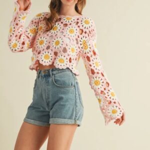 Product Image for  Taylor Daisy Crochet Top