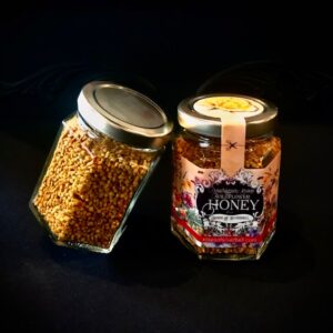 Product Image for  Raw Bee Pollenn – 8 oz. Glass Jar