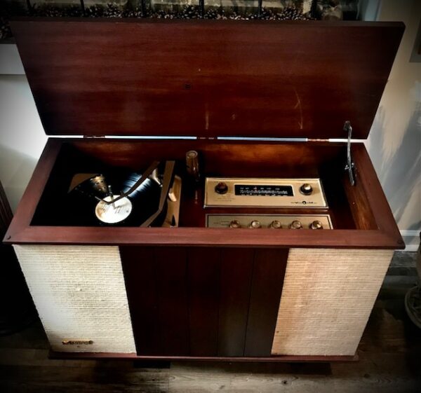 Product Image for  Voice of Music Mid-Century Stereo Console — Danish-Inspired