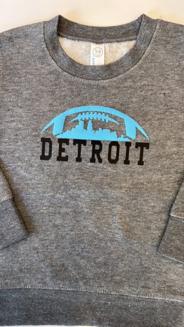 Product Image for  Detroit Skyline Football Sweatshirt