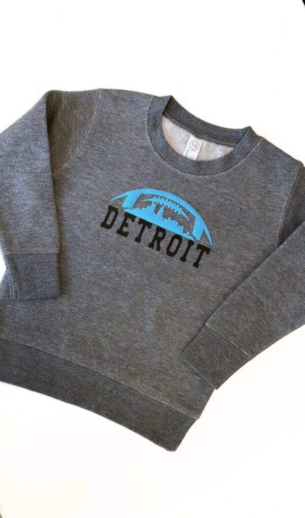 Product Image for  Detroit Skyline Football Sweatshirt