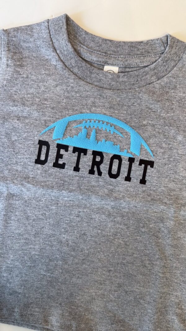 Product Image for  Detroit Skyline Football Tee