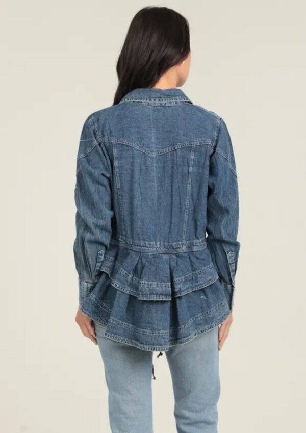 Product Image for  Natalie Denim Peplum Jacket