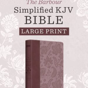 Product Image for  Barbour Simplified KJV–Large Print [Plum & Paisley]