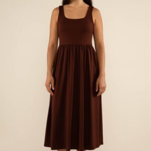 Product Image for Lake Swing Dress – Chocolate, XXXL