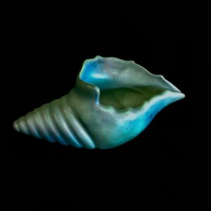 Product Image for  Van Briggle Conch Shell Vase – Seafoam Blue-Green