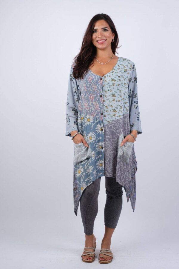 Product Image for  Bluebell Breeze Lightweight Tunic: S/M & L/XL)