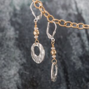 Product Image for  Hammered Silver Earrings