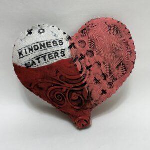 Product Image for  Ceramic Heart Garden Stake by Anita Lamour AML2564
