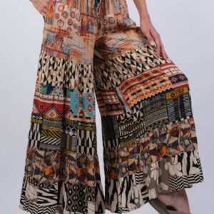 Product Image for  Abstract Allure Patchwork Hippie Pants: S/M & L/XL)