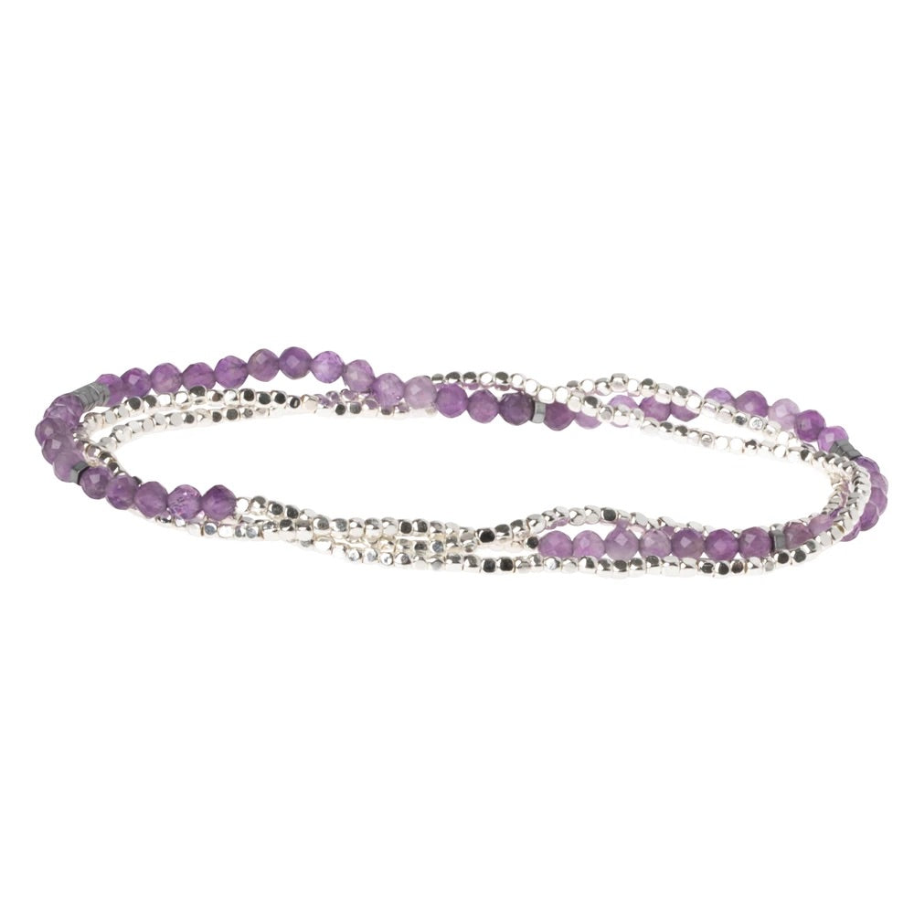Downloaded from Shopify for use with Vendor ID (979) and Product ID (6595726082117). Product Image for Amethyst Stone of Protection Bracelet/Necklace