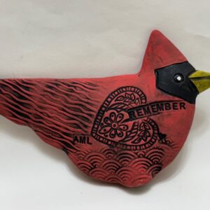 Product Image for Ceramic Garden Stake Cardinal by Anita Lamour AML2543