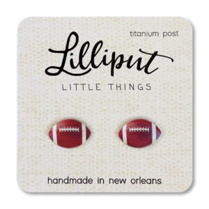 Product Image for  Lilliput Football Earrings
