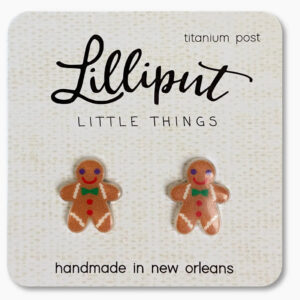 Product Image for  Lilliput Gingerbread Man Earrings
