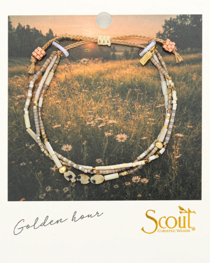 Downloaded from Shopify for use with Vendor ID (979) and Product ID (10043862974758). Product Image for Mixed Media Bracelet – Joy with Dalmatian Jasper