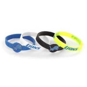 Product Image for  NFL Detroit Lions Silicone Bracelets, 4-Pack