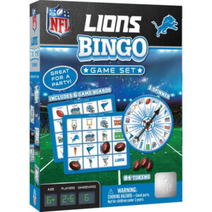 Product Image for  Detroit Lions NFL Bingo Game