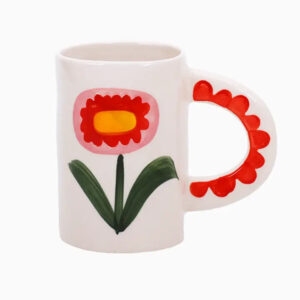 Product Image for  Hand-Painted Floral Mug Sunflower