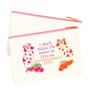 Product Image for  Uncomfortable Life Spaniel Gift Pouch Saffiano Leather Bag