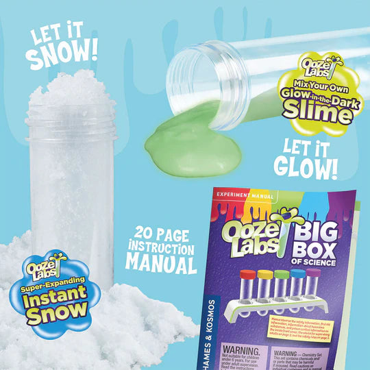 Downloaded from Shopify for use with Vendor ID (979) and Product ID (10280814280998). Product Image for  Ooze Labs: Big Box of Science