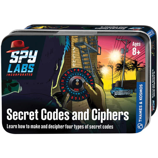 Downloaded from Shopify for use with Vendor ID (979) and Product ID (10280823324966). Product Image for  Spy Labs: Secret Codes and Ciphers
