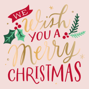 Product Image for  A Merry Christmas Foil 
Christmas Cocktail Napkins | 20 Count