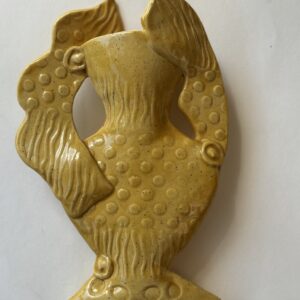 Product Image for Ceramic Wall VaseYellow by Anita Lamour AML2555