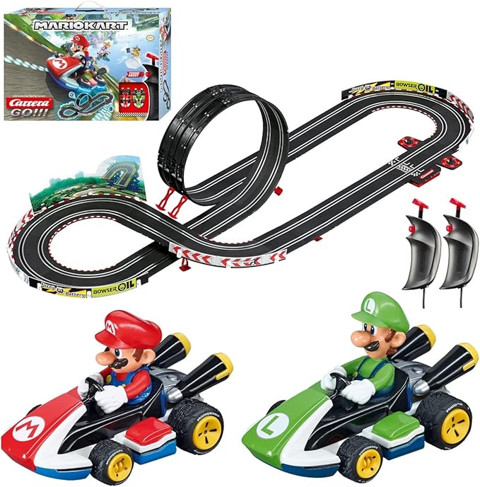 71LQYjPoMpL._AC_SX679_ (1) Product Image for Mario Kart Turbo Boost Slot Car Set