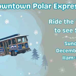 Product Image for  Downtown Polar Express Trolley Ride 2025