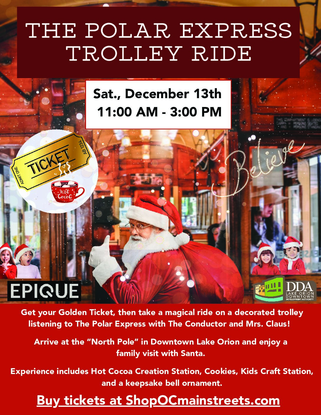 Product Image for  Polar Express Ticket 2025