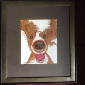 Product Image for Mayhem aka May, WC Ink on Substrate, CJE119