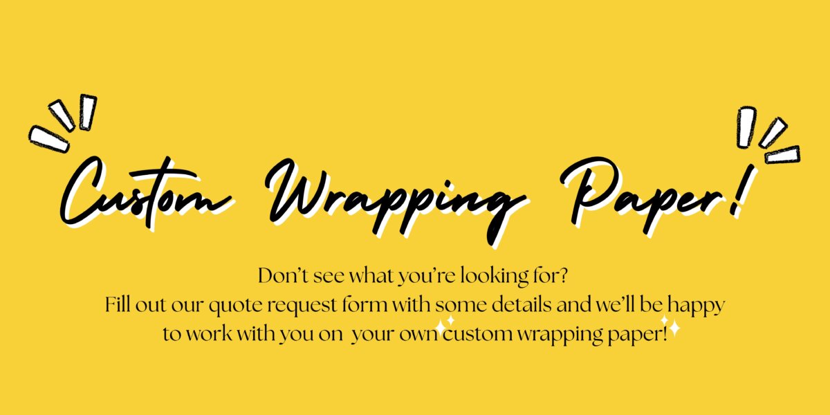 Downloaded from Shopify for use with Vendor ID (932) and Product ID (7178473799744). Product Image for Wrapping Paper