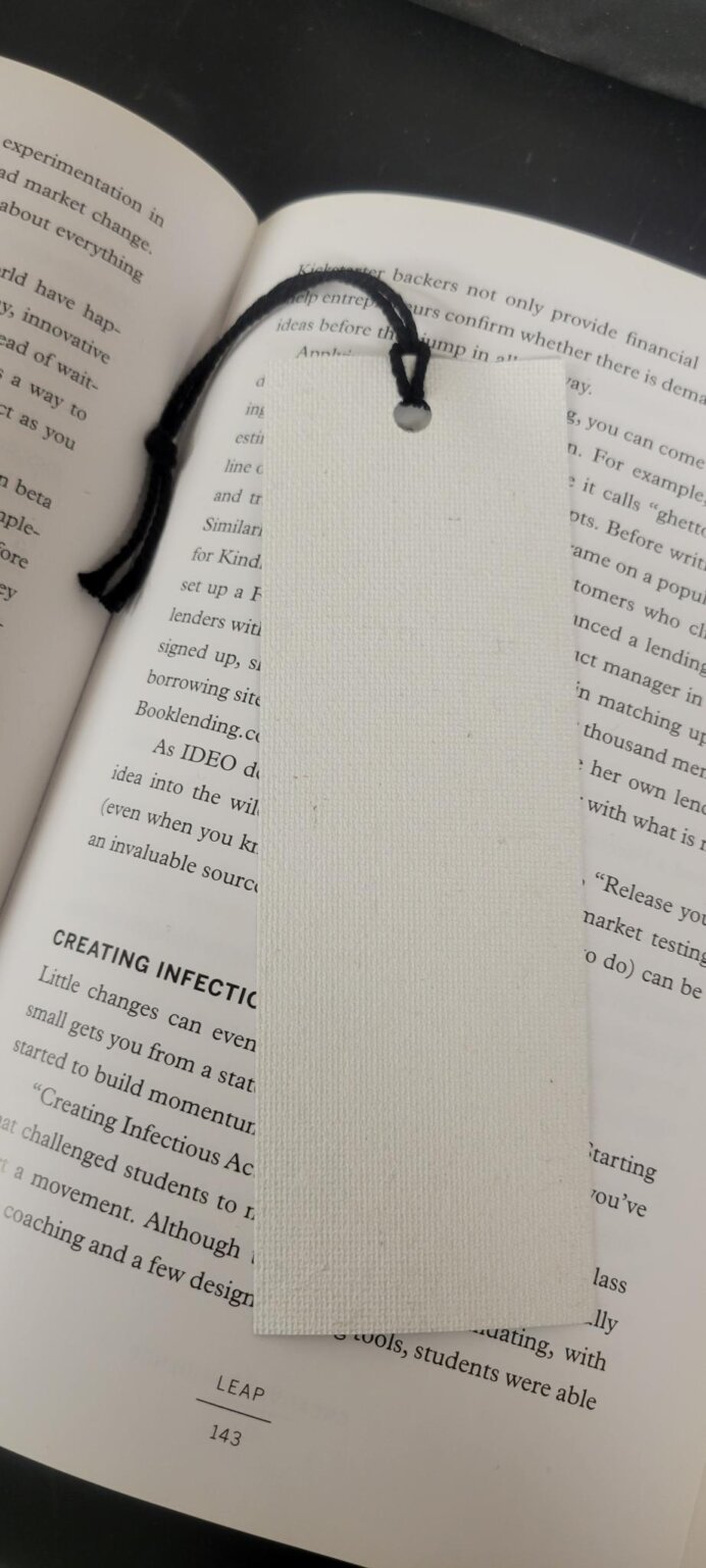 Downloaded from Shopify for use with Vendor ID (932) and Product ID (7186864472128). Product Image for Canvas Bookmarks