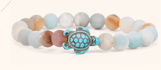 Downloaded from Shopify for use with Vendor ID (979) and Product ID (8340576239910). Product Image for The Journey Bracelet – Track a Sea Turtle