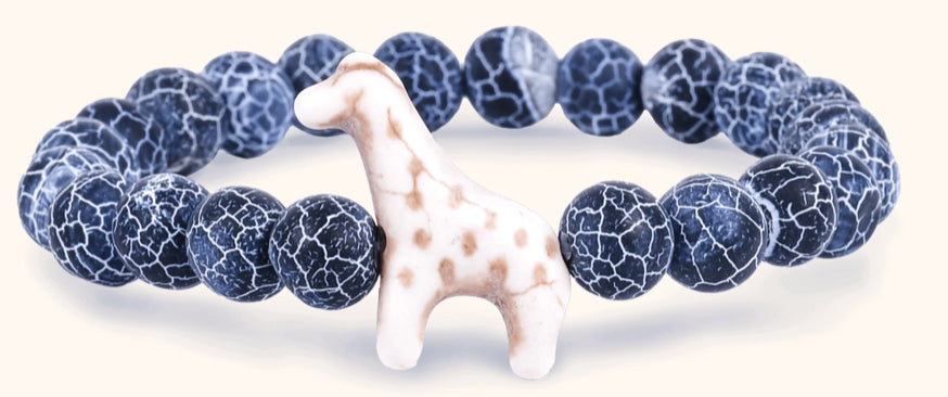 Downloaded from Shopify for use with Vendor ID (979) and Product ID (8340717928742). Product Image for The Trek Bracelet – Track a Giraffe