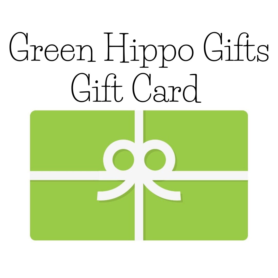 Downloaded from Shopify for use with Vendor ID (979) and Product ID (4368932012101). Product Image for Green Hippo Gift Card