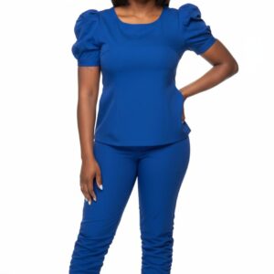 Product Image for Stylish Medical Uniforms – Scrunchy Bottom Scrub Set