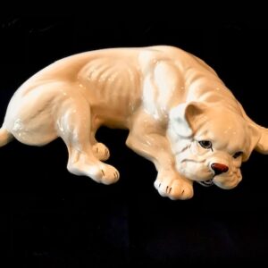Product Image for Ronzan Ceramiche Reclining Dog Figure, Italy