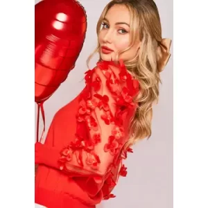 Product Image for Organza Floral Top