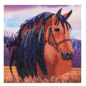 Product Image for Crystal Art Card Kit HORSE